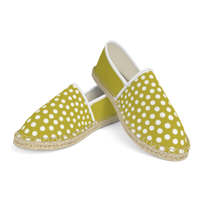 Espadrilles classiques rayures - Marine fond crème - artisanat et tradition