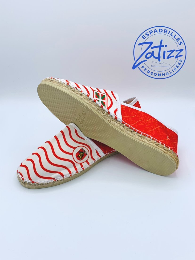 Espadrilles 100% Made in Pays Basque pour Camille Lopez